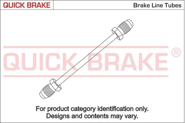 QUICK BRAKE CU-0960A-A Bromsrör