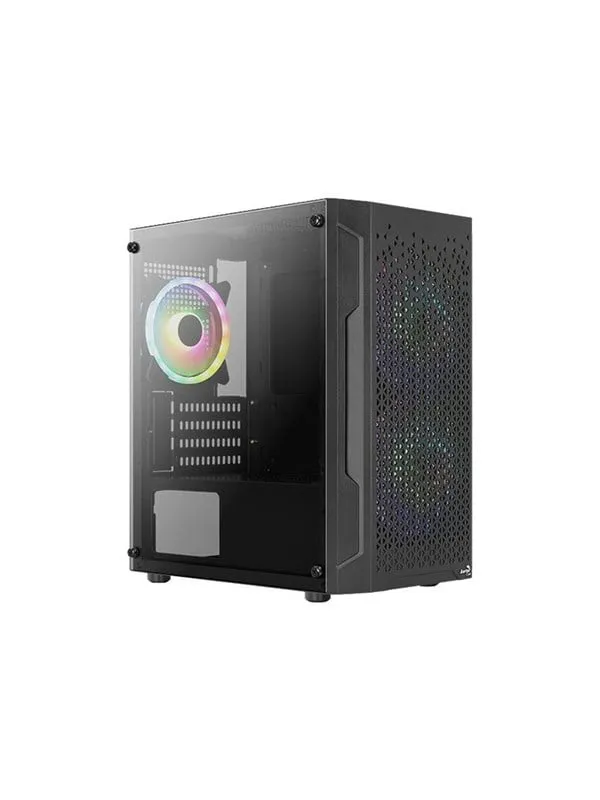 AeroCool - micro ATX - Chassi - Tower - Svart