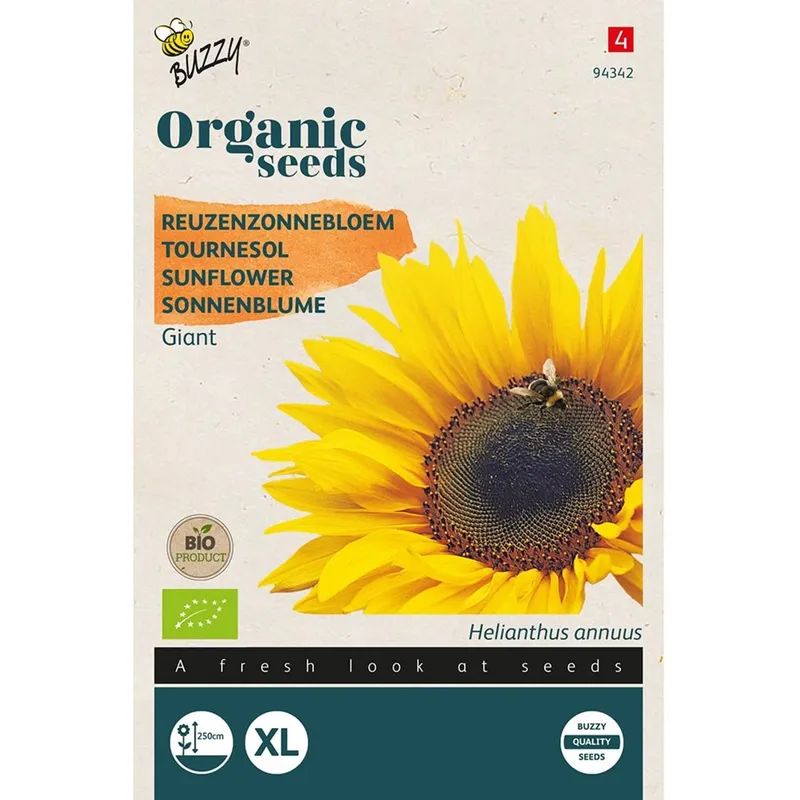 Buzzy® fröer - Solros Giant