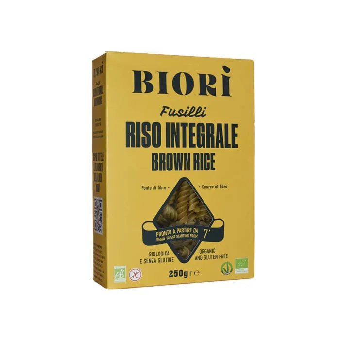 Biori Råris Pasta Fusilli EKO Glutenfri 250 g
