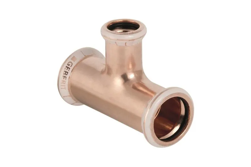 Geberit 1768314 T-rör med förminskat avstick 42 x 35 x 42 mm
