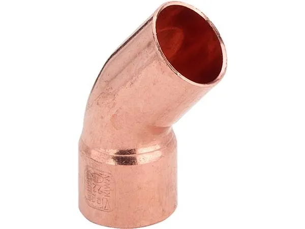 Viega Bend 45° nipple/socket 12 mm copper