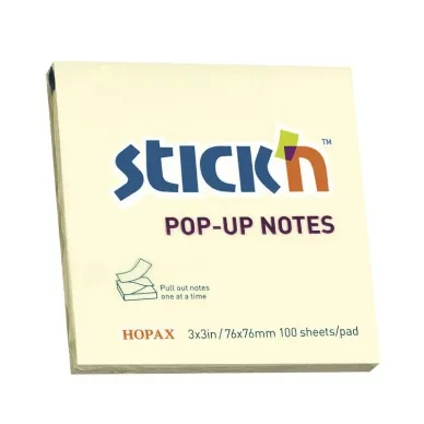Stick’n Pop-Up - notes - 76 x 76 mm - 100 sheets