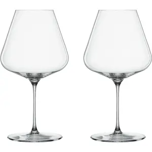 Spiegelau Definition Burgundy rödvinsglas 96 cl 2-pack Klar