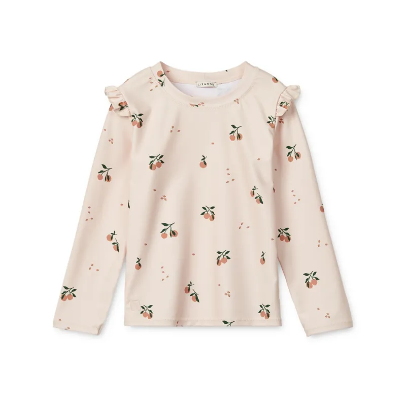 LIEWOOD Tenley Badtröja Peach/Sea Shell Strl 68