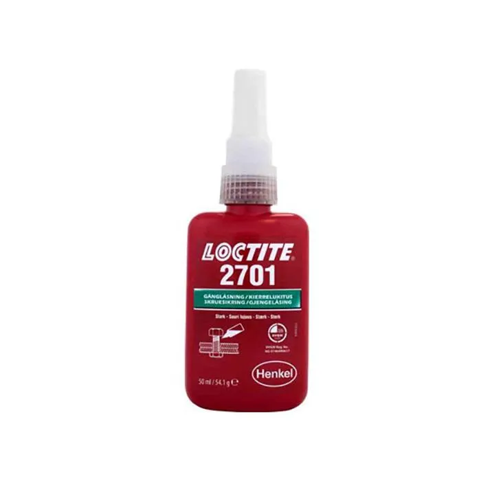 Loctite 2701 Gänglåsning 50 ml, hög styrka