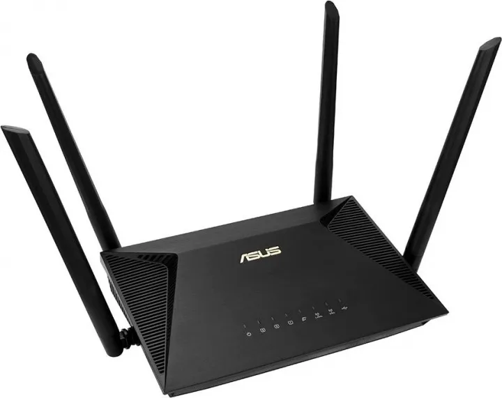 ASUS RT-AX53U trådlös router Gigabit Ethernet Dual-band (2,4 GHz / 5 GHz) Svart