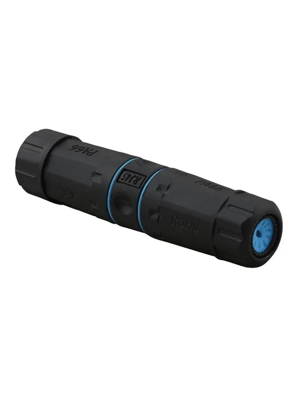Roline VALUE network coupler - black - Svart