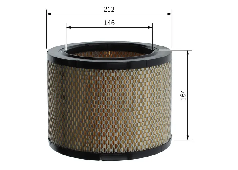 Luftfilter BOSCH F 026 400 316