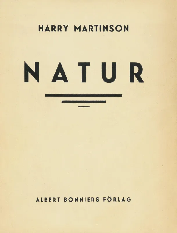 Natur : dikter, E-bok