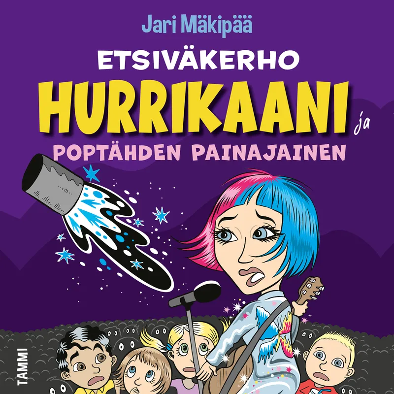 Etsiväkerho Hurrikaani ja poptähden painajainen, Ljudbok