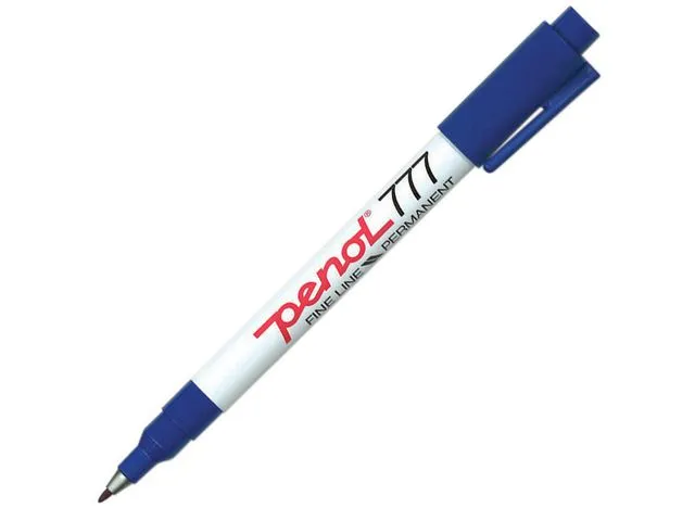 Marker Penol 777 blå 1,0mm - (20 st.)
