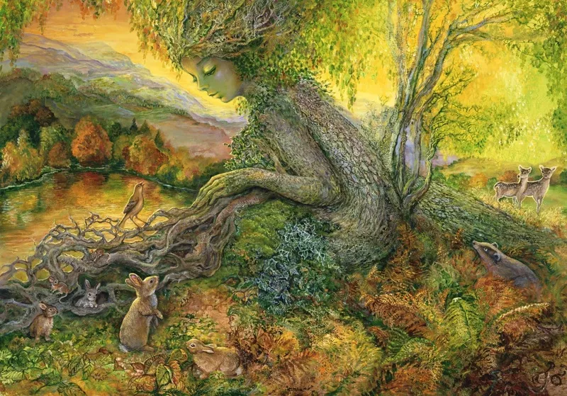 Pussel – Josephine Wall – Autumn Serenade 1000 Bitar