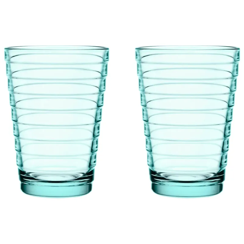 Iittala Aino Aalto dricksglas 33 cl 2-pack vattengrön