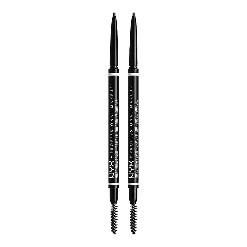NYX Professional Makeup Micro Brow Pencil Ash Brown + Control Freak Eyebrow Gel