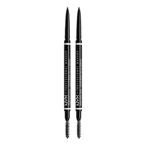 NYX Professional Makeup Micro Brow Pencil Ash Brown + Control Freak Eyebrow Gel