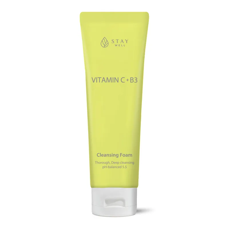 StayWell Vitamin C+B3 Niacinamide Cleanser, 130ml