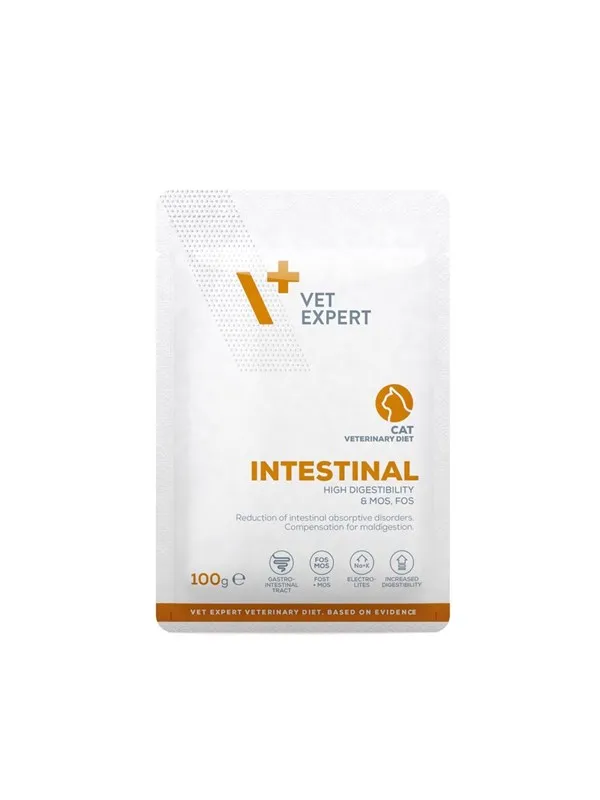 VetExpert Veterinary Diet Intestinal Cat - våtfoder för katter - 100g