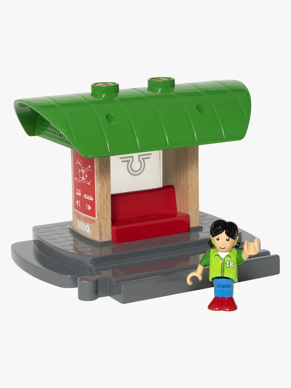 Brio Record & Play Tågstation – Brio – Leksaksaffären