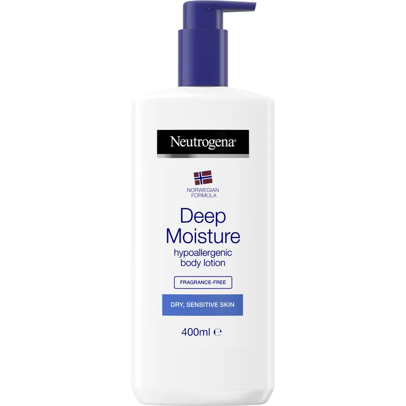 Neutrogena Deep Moisture Hypoallergenic Body Lotion 400ml