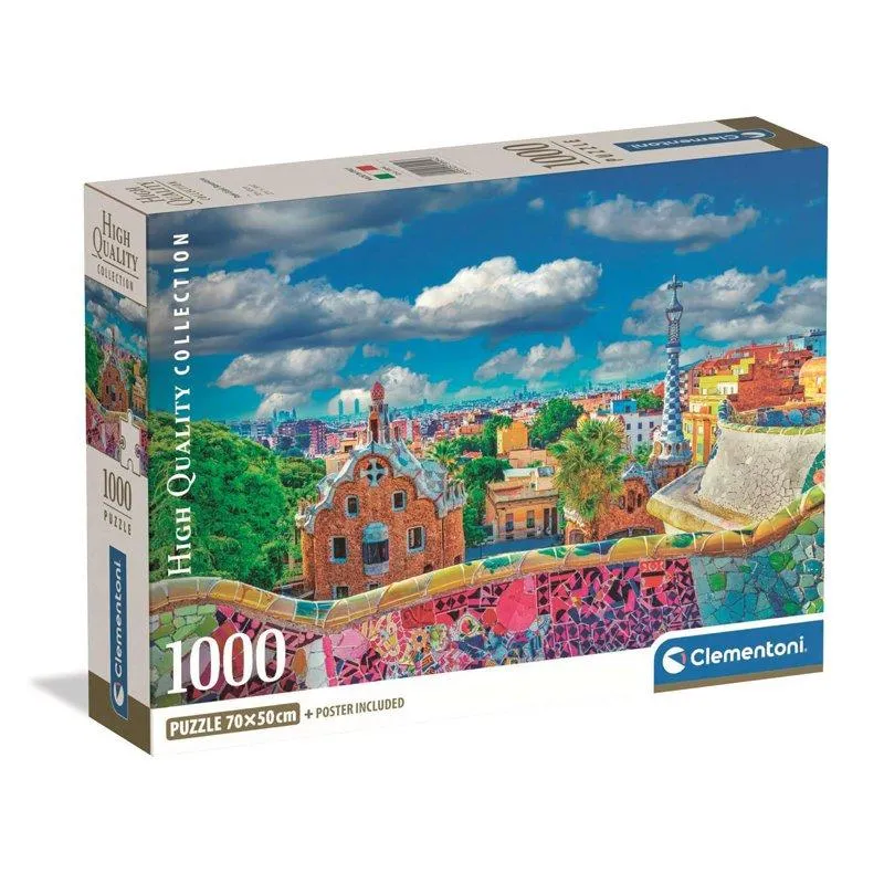 Clementoni Pussel - Park Güell i Barcelona 1000 bitar