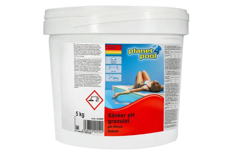 Planet Pool Sänker pH Granulat pH-sänkande, 5 kg