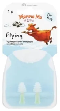 Swedsafe Flying for kids Mamma Mu öronpropp 1 par