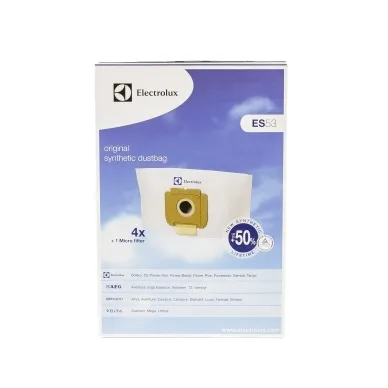 Dammsugarpåsar, syntetfiber, 4st. (#0267)