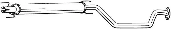 Mittenljuddämpare BOSAL 285-117
