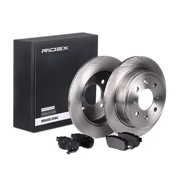 Bromssats, skivbroms RIDEX 3405B0208