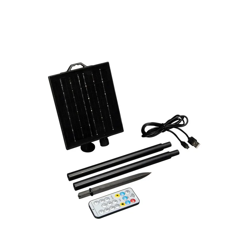 Konstsmide Laddbar solpanel, liten. Sensor/timer/dimmer/Mulitfunkt