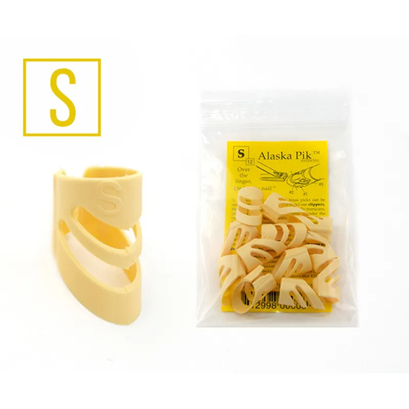 AlaskaPik plastic small fingerplektrum (12 st)