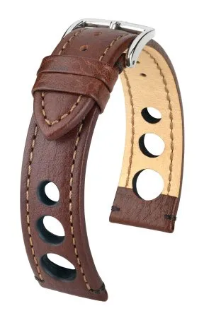RALLY Calf Leather Dark Brown L - 18 mm