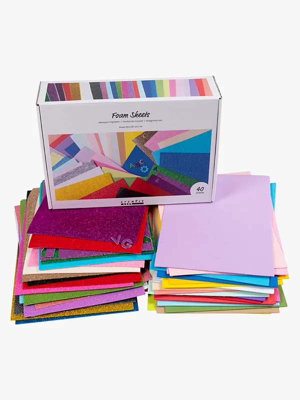 Creativ Company Dekorgummi A4 40 st