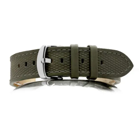 BRIGHTON Satin Cowhide Khaki - 20 mm
