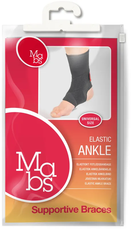 Mabs fotledsstöd elastiskt 1 st
