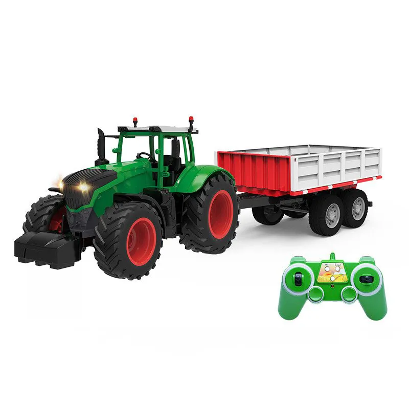 Radiostyrd Traktor E354 1:16 – Grön