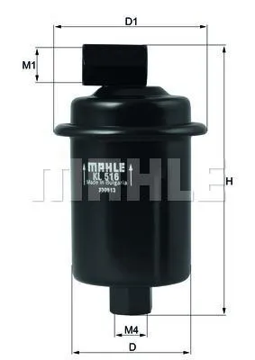 Bränslefilter MAHLE KL 516