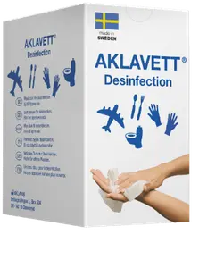 Desinfektionsservetter Aklavett 20 st/fp