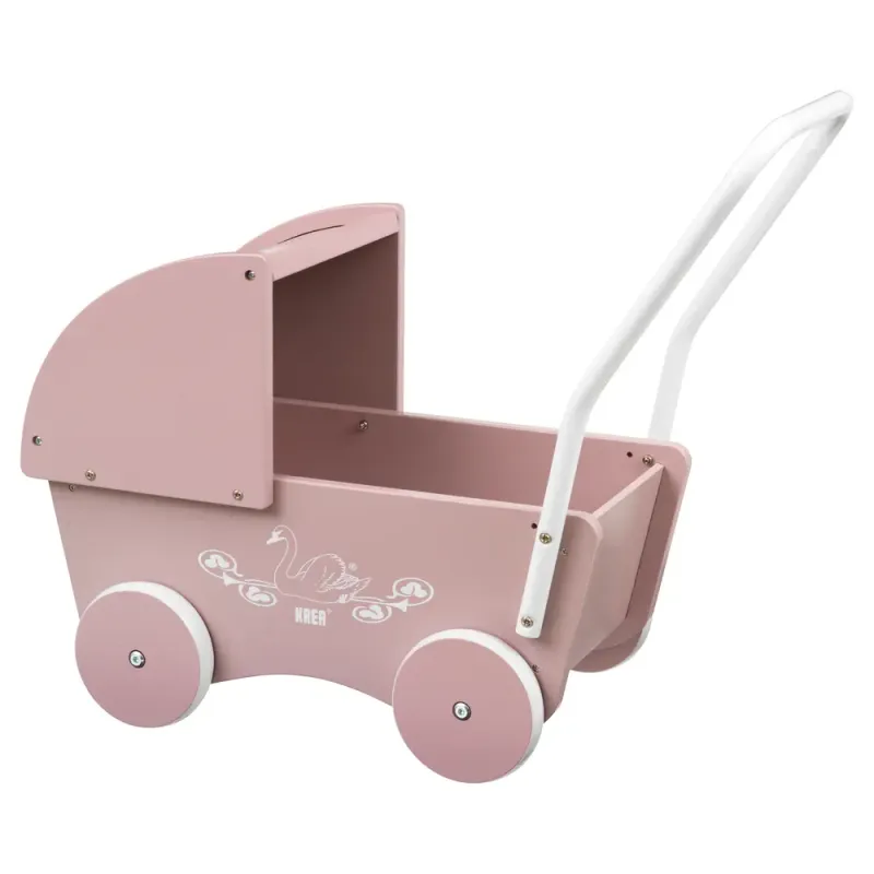 Krea Dockvagn – Trä – Rose