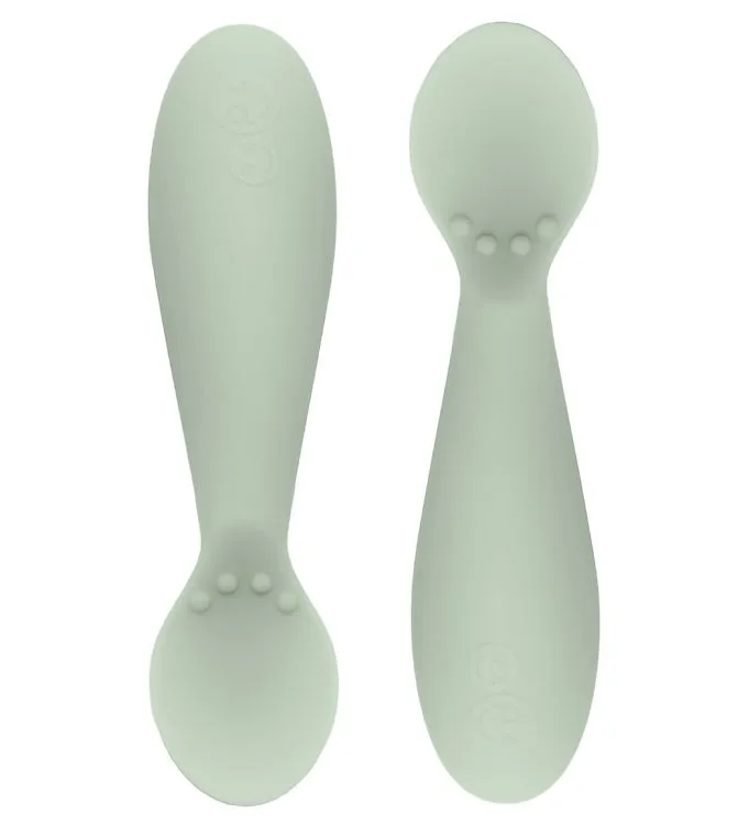 EzPz Tiny Spoon – 2-pack – Dammgrön