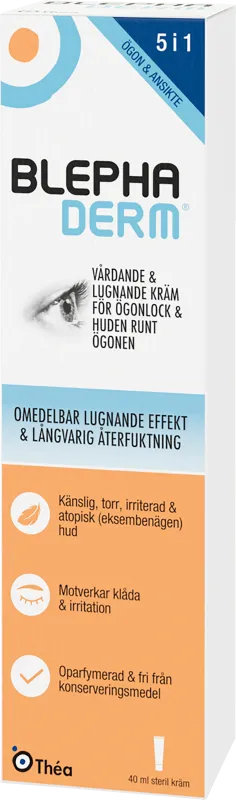 Blephaderm vårdande ögonkräm 40 ml