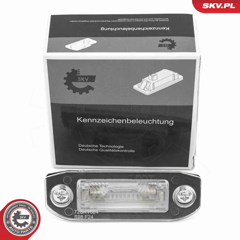 Nummerskyltsbelysning ESEN SKV 72SKV024