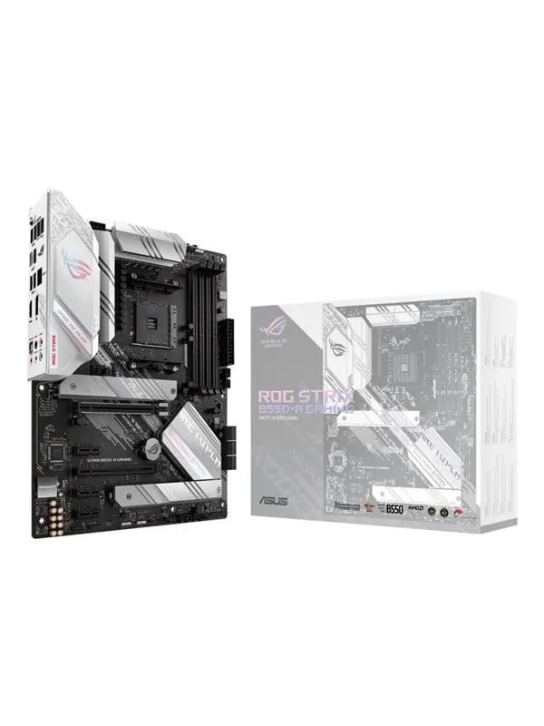 Asus Rog Strix B550-A Gaming Moderkort - AMD B550 - AMD AM4 - DDR4 RAM - Atx