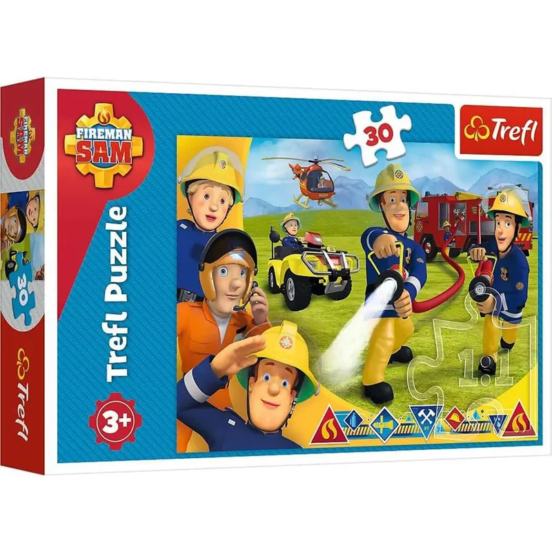 Barnpussel – Brandman Sam 30 bitar