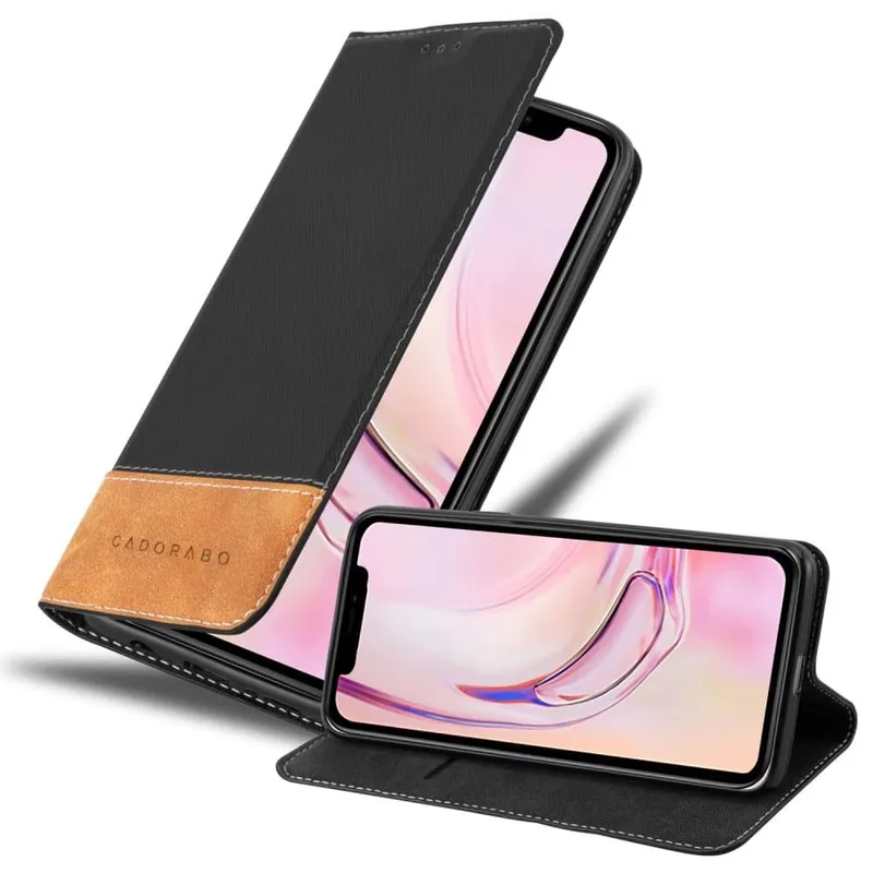 Fordral för iPhone 13 MINI Skal med magnetisk stängning, ståfunktion och kortficka Mobilskydd
