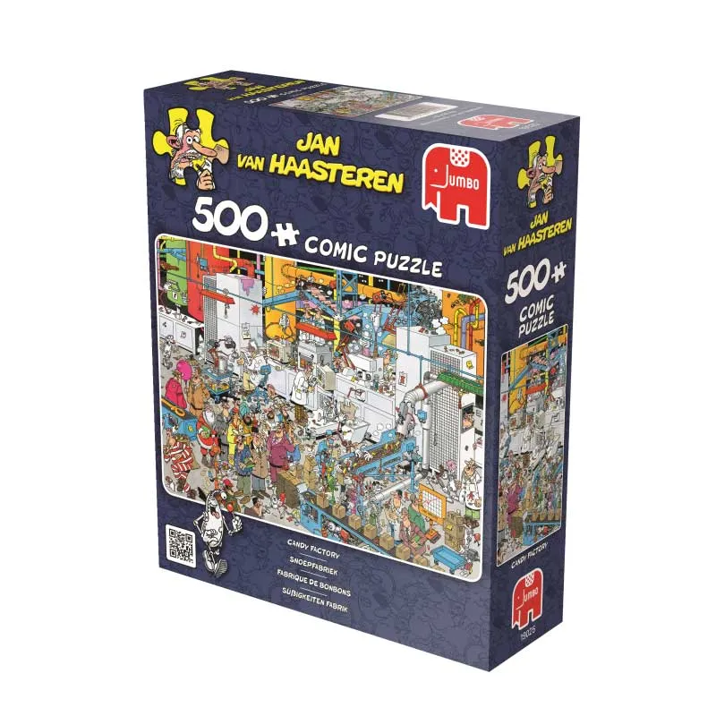 Pussel – Godisfabriken 500 Bitar