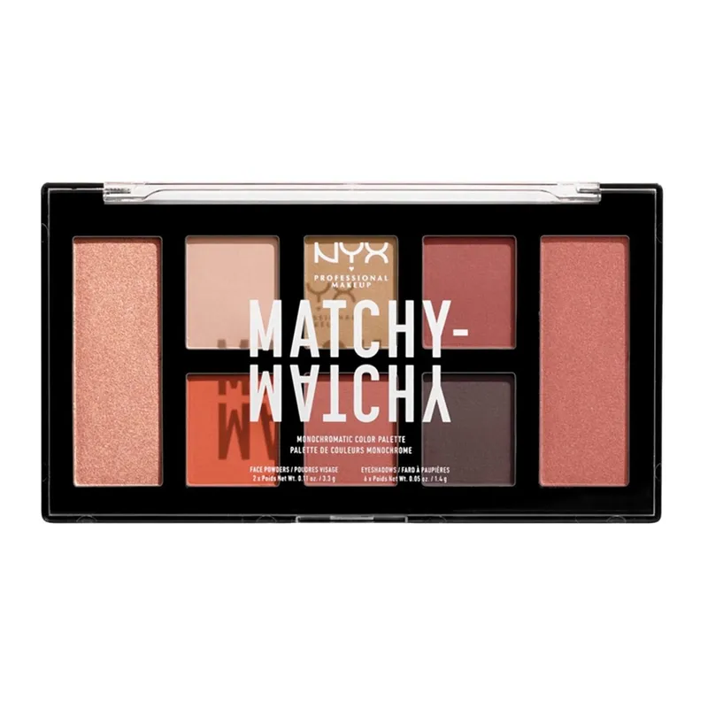 NYX PROF. MAKEUP Matchy Matchy Monochromatic Color Palette – Camel
