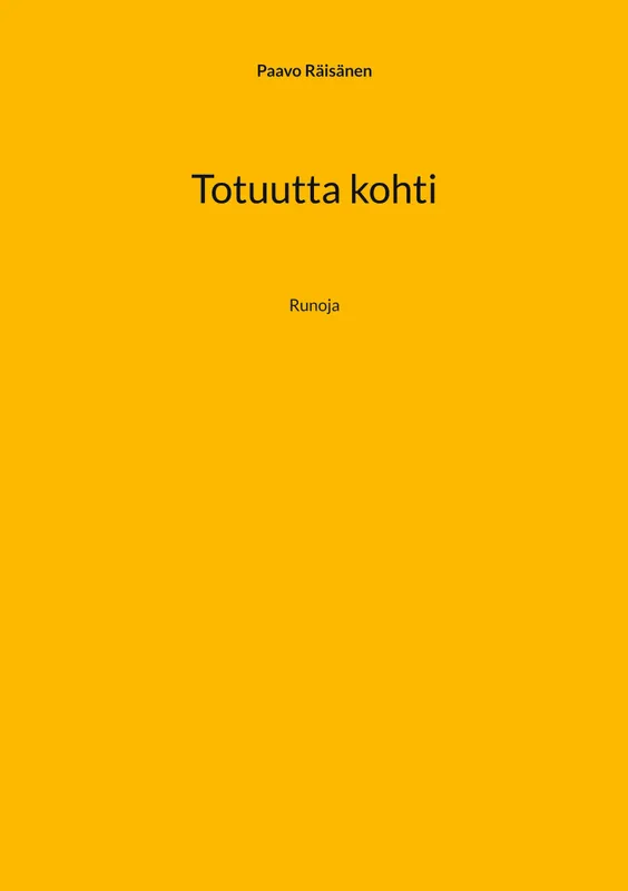 Totuutta kohti: Runoja, E-bok