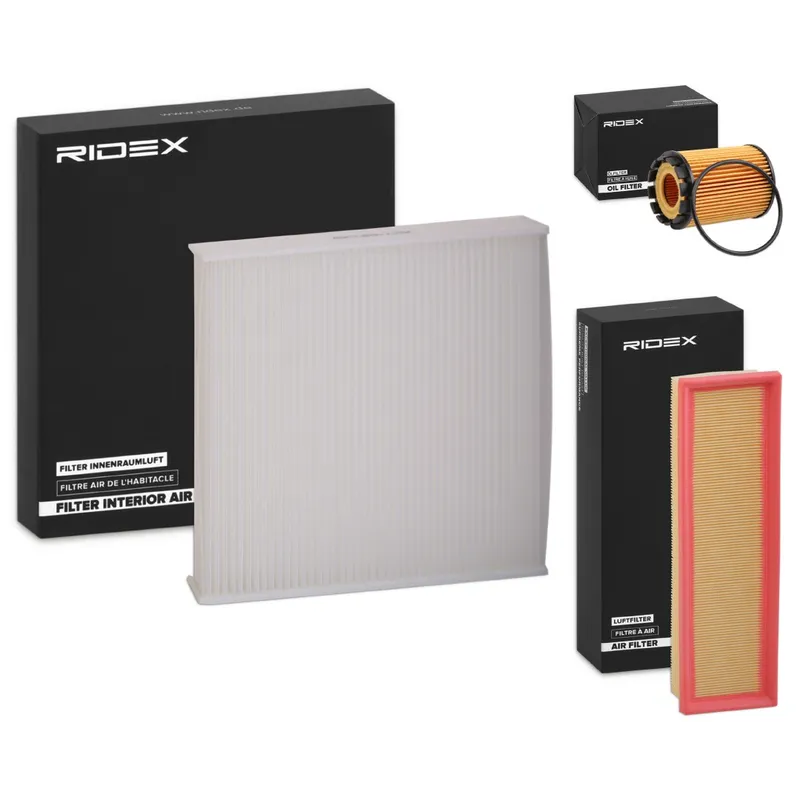 Filtersats RIDEX 4055F20446